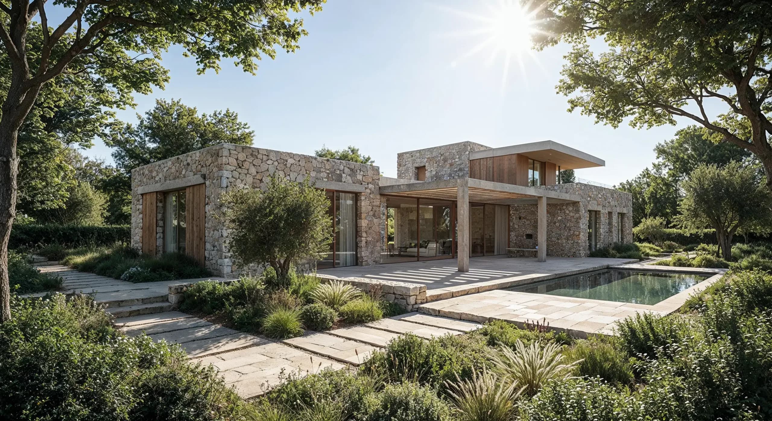 Örnek mimari villa render — Kuskon 3D Studio
